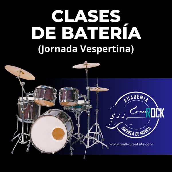 Clases de Batería (Jornada Vespertina)