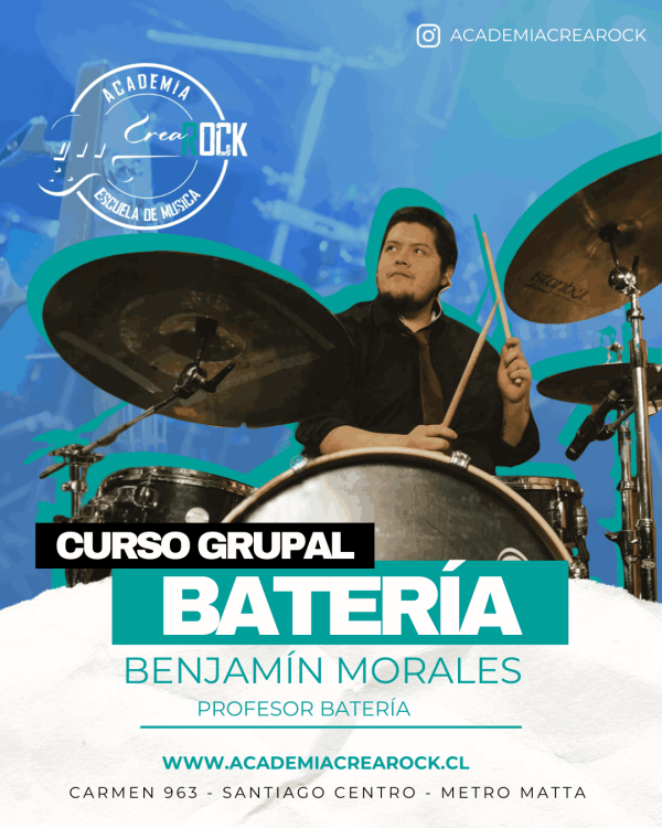 Curso Grupal Batería