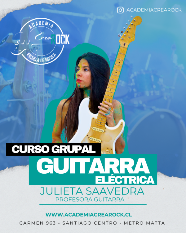 Curso Grupal Guitarra Eléctrica (Inicial)